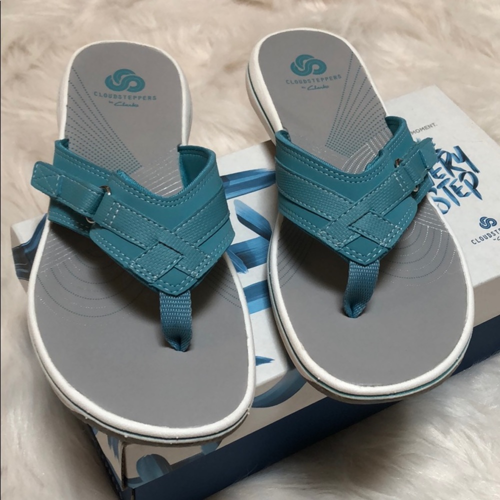 Clarks Aqua breeze sea sandal slides